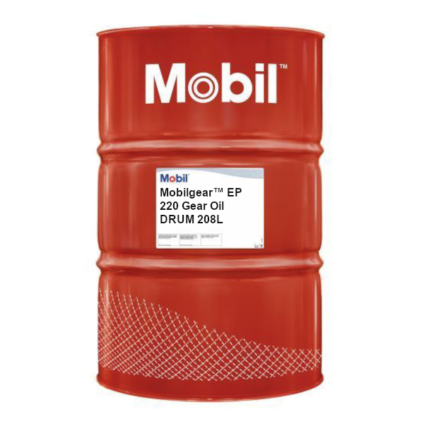 Mobilgear™ EP 220 Gear Oil DRUM 208L